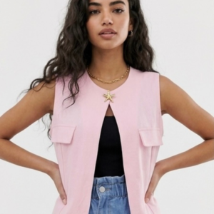 Pique Cotton Vest